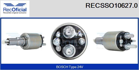 RECOFICIAL RECSSO10627.0 - Solenoid Switch, starter car-mod.net