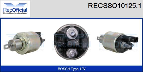 RECOFICIAL RECSSO10125.1 - Solenoid Switch, starter car-mod.net