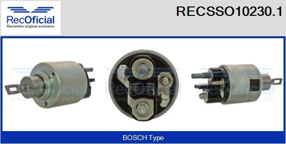 RECOFICIAL RECSSO10230.1 - Solenoid Switch, starter car-mod.net