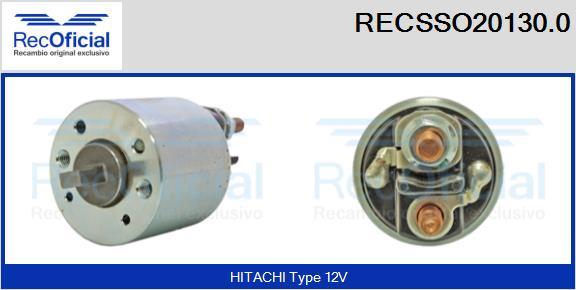 RECOFICIAL RECSSO20130.0 - Solenoid Switch, starter car-mod.net