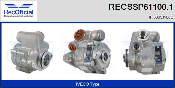 RECOFICIAL RECSSP61100.1 - Hydraulic Pump, steering system car-mod.net