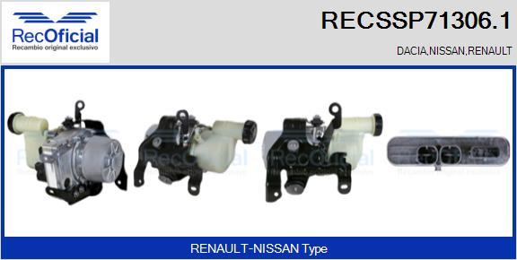 RECOFICIAL RECSSP71306.1 - Hydraulic Pump, steering system car-mod.net
