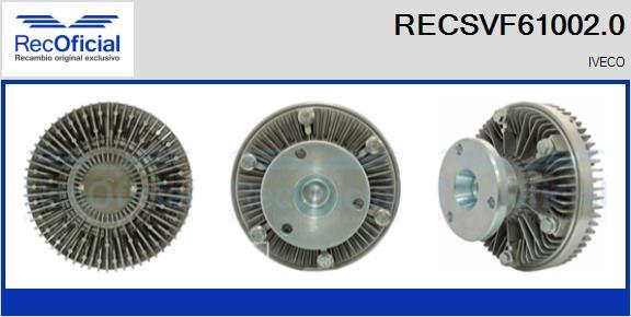 RECOFICIAL RECSVF61002.0 - Clutch, radiator fan car-mod.net