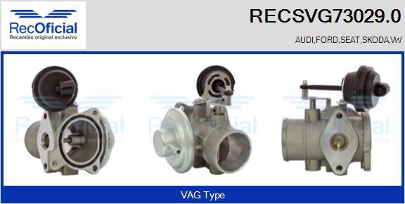 RECOFICIAL RECSVG73029.0 - EGR Valve car-mod.net