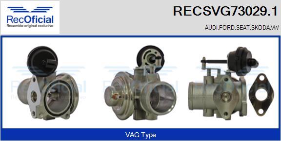 RECOFICIAL RECSVG73029.1 - EGR Valve car-mod.net