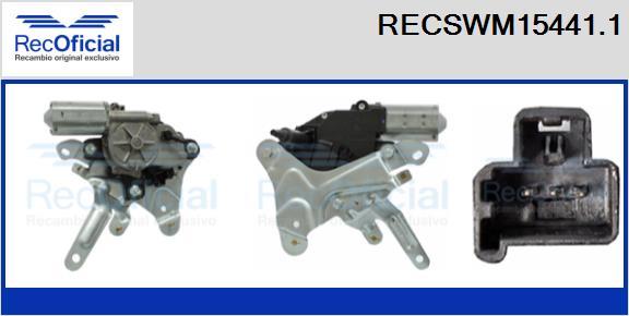 RECOFICIAL RECSWM15441.1 - Wiper Motor car-mod.net
