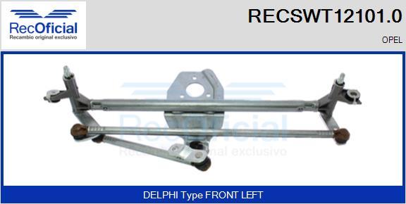 RECOFICIAL RECSWT12101.0 - Wiper Linkage car-mod.net