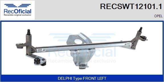 RECOFICIAL RECSWT12101.1 - Wiper Linkage car-mod.net