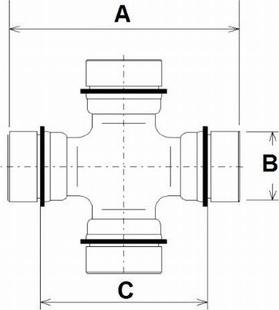 Red Line 11DA000 - Flexible disc, propshaft joint car-mod.net
