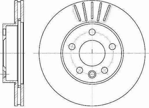 RIDER RD.3325.DF2809 - Brake Disc car-mod.net