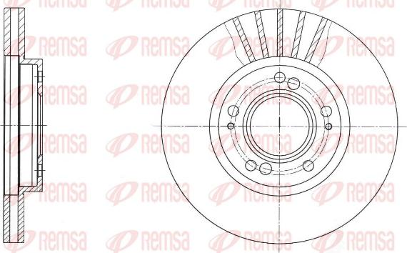 Remsa 61678.10 - Brake Disc car-mod.net