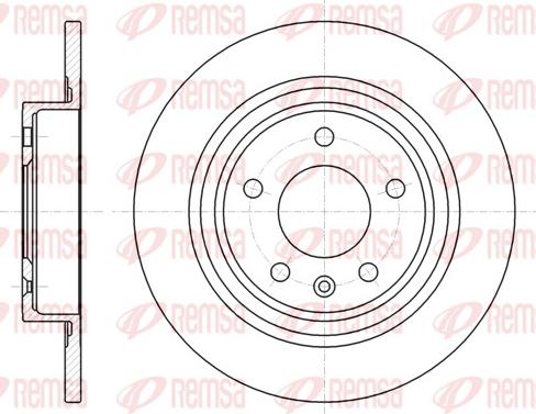 Remsa 61315.00 - Brake Disc car-mod.net
