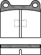 Alanko 10300356 - Brake Pad Set, disc brake car-mod.net