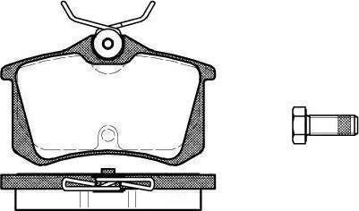 MK Kashiyama D11346 - Brake Pad Set, disc brake car-mod.net