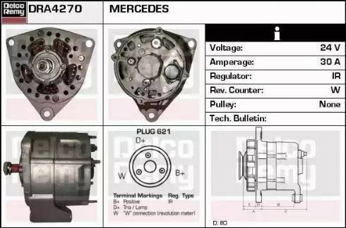 Remy DRA4270 - Alternator car-mod.net