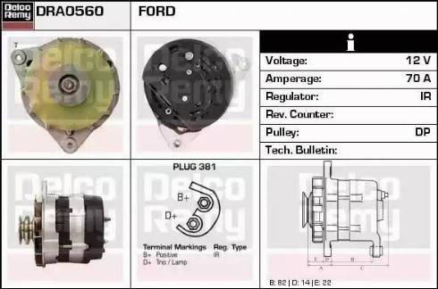 Remy DRA0560 - Alternator car-mod.net