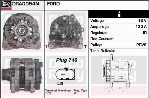 Remy DRA0054N - Alternator car-mod.net