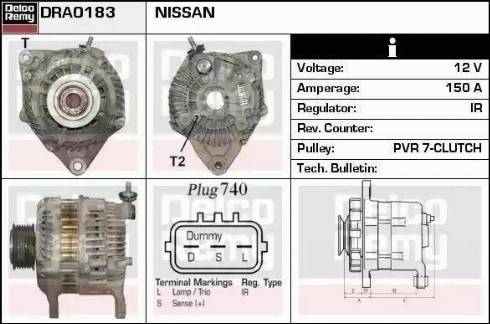 Remy DRA0183 - Alternator car-mod.net