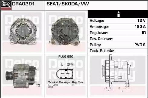 Remy DRA0201 - Alternator car-mod.net