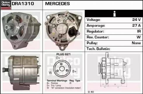 Remy DRA1310 - Alternator car-mod.net