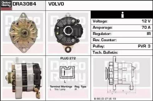 Remy DRA3084 - Alternator car-mod.net