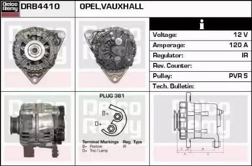 Remy DRB4410 - Alternator car-mod.net