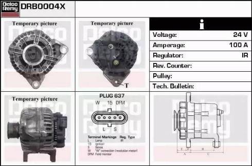 Remy DRB0004X - Alternator car-mod.net