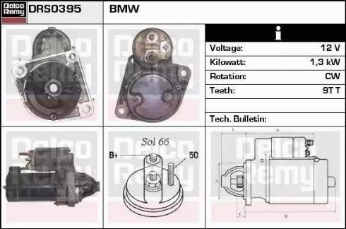 Remy DRS0395 - Starter car-mod.net