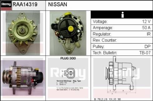 Remy RAA14319 - Alternator car-mod.net