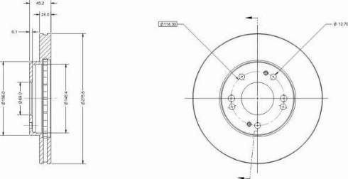 Remy RAD2332C - Brake Disc car-mod.net