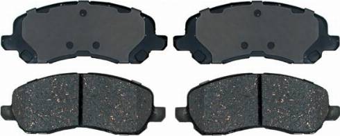 Remy RAP1547 - Brake Pad Set, disc brake car-mod.net