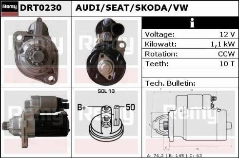 Remy RAS41341 - Starter car-mod.net