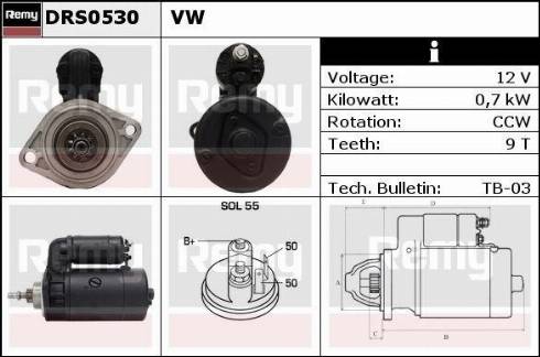 Remy RAS31641 - Starter car-mod.net