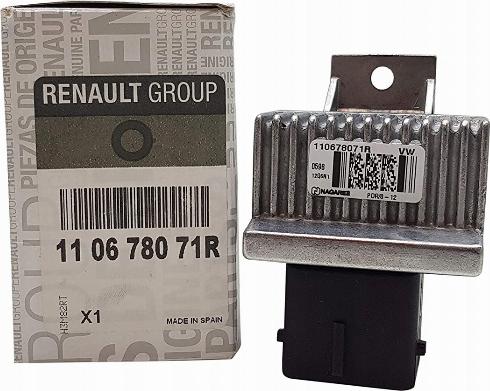 RENAULT 110678071R - Control Unit, glow plug system car-mod.net