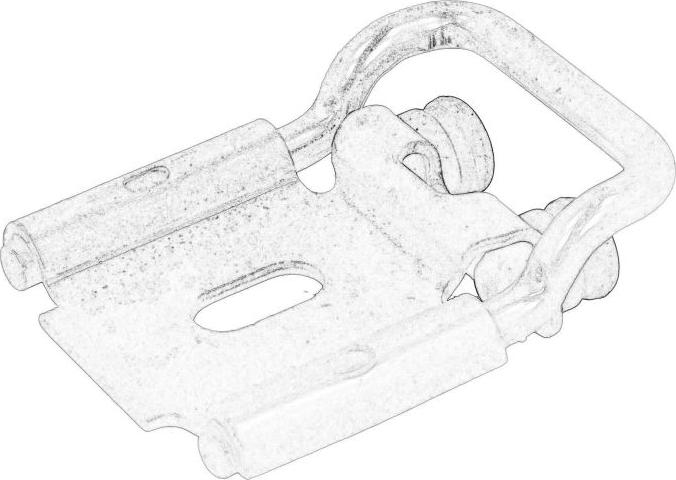 RENAULT 7700353757 - Guide, locking knob, pin car-mod.net