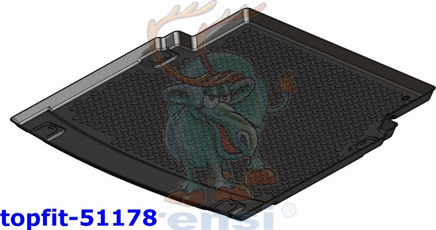 RENSI 51178 - Boot / Cargo Area Tray car-mod.net