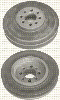 BGA DP1181 - Belt Pulley, crankshaft car-mod.net