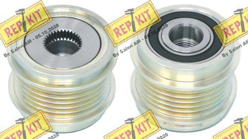 REPKIT RKT3907 - Pulley, alternator, freewheel clutch car-mod.net