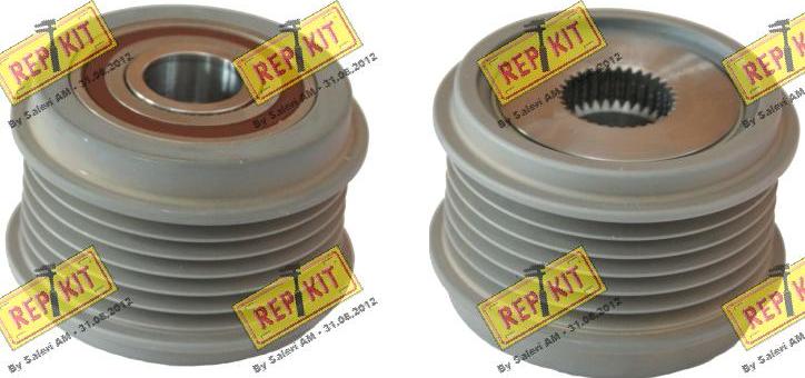 REPKIT RKT3566 - Pulley, alternator, freewheel clutch car-mod.net