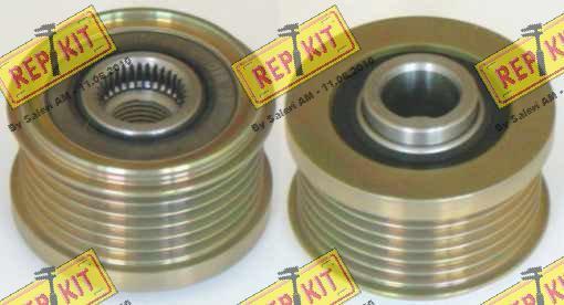 REPKIT RKT2727 - Pulley, alternator, freewheel clutch car-mod.net