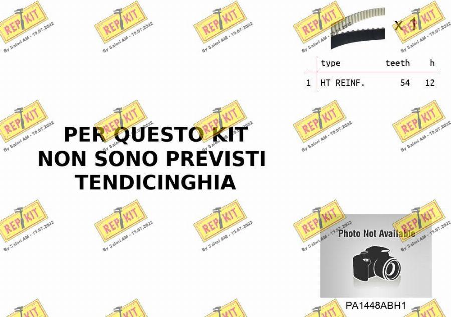 REPKIT RKTK0B05PA3 - Water Pump & Timing Belt Set car-mod.net