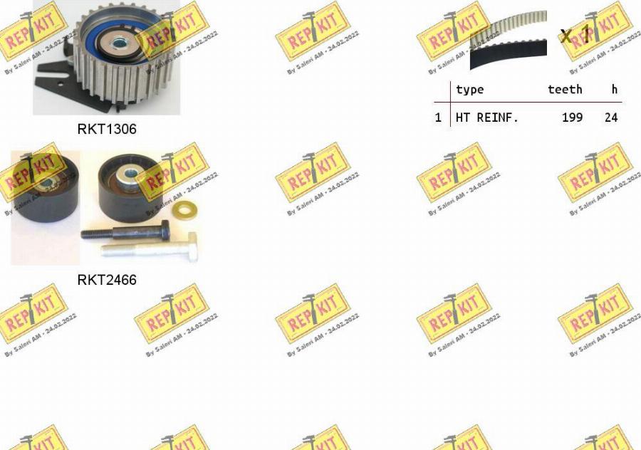 REPKIT RKTK1058 - Timing Belt Set car-mod.net