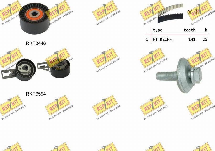 REPKIT RKTK1159 - Timing Belt Set car-mod.net