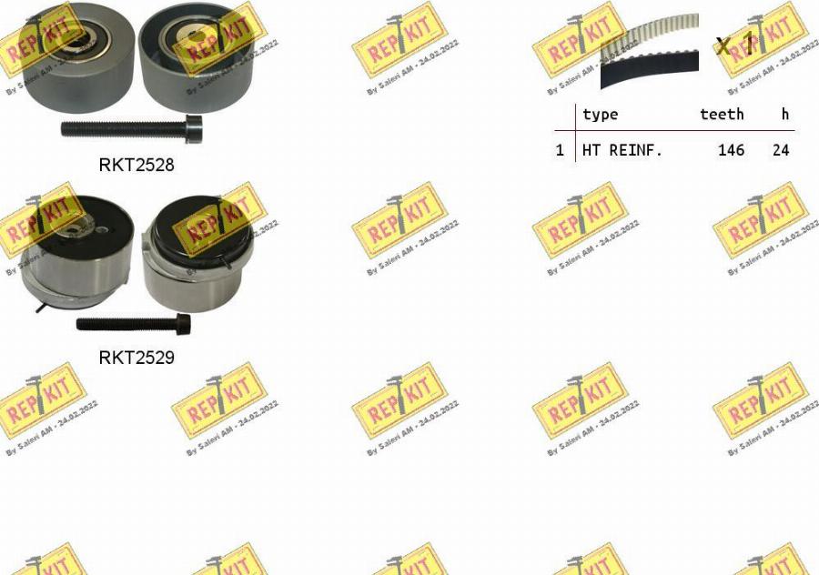 REPKIT RKTK1110 - Timing Belt Set car-mod.net