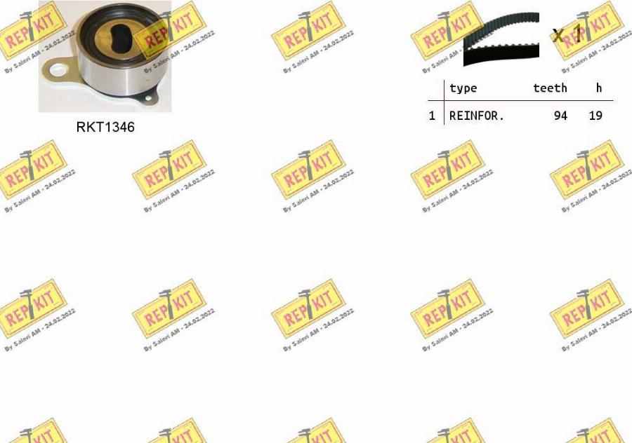REPKIT RKTK1234 - Timing Belt Set car-mod.net