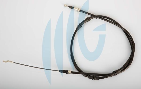 RICAMBIFLEX GM 01020205 - Cable, parking brake car-mod.net