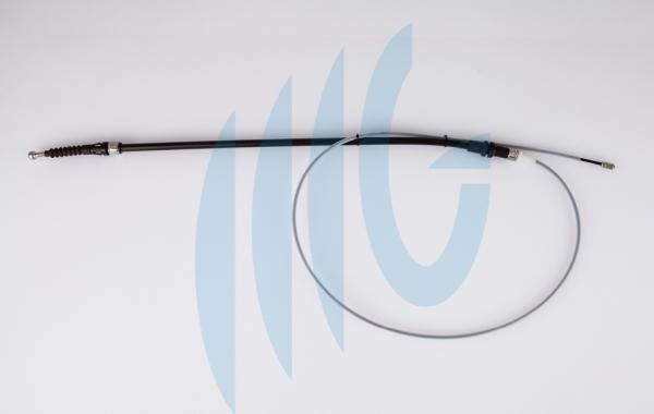 RICAMBIFLEX GM 01020257 - Cable, parking brake car-mod.net