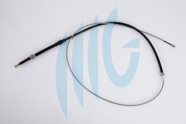 RICAMBIFLEX GM 01020258 - Cable, parking brake car-mod.net