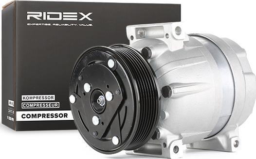 RIDEX 447K0086 - Compressor, air conditioning car-mod.net