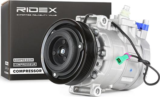 RIDEX 447K0022 - Compressor, air conditioning car-mod.net